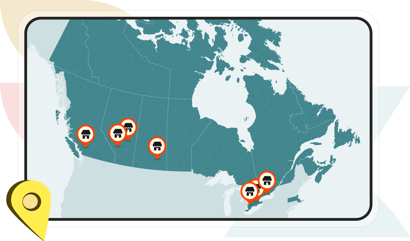 Note réseau de magasins au Canada